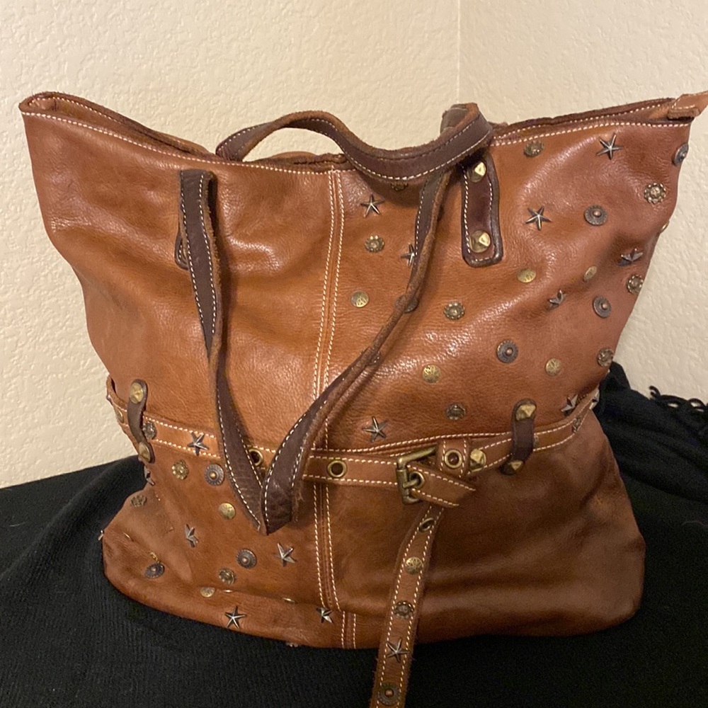 Italian Leather Bag - Picture 3 of 7